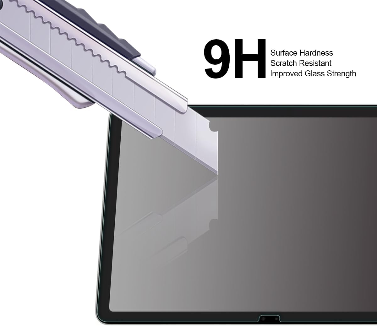 Supershieldz Protector de pantalla diseñado para Google Pixel Tablet (11 pulgadas), (vidrio templado), antiarañazos, sin burbujas