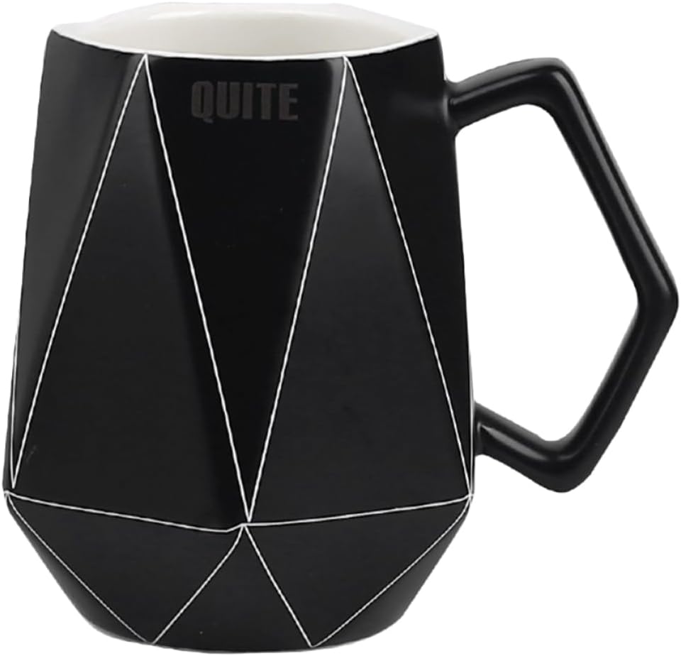 HOMSFOU Mug Ceramic To Go Coffee Cups with Lids Porcelain Tea Cup Porcelain Coffee Cup Cappuccino Cup Drinking Glasses with Lids Vasos Con Tapas