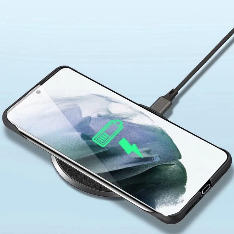 Funda ultradelgada delgada sin marco mate para Samsung S20 FE, carcasa rígida de policarbonato con absorción de golpes TPU para Samsung S20 FE