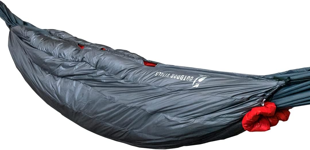 Outdoor Vitals Down UnderQuilt para mochilero ultraligero