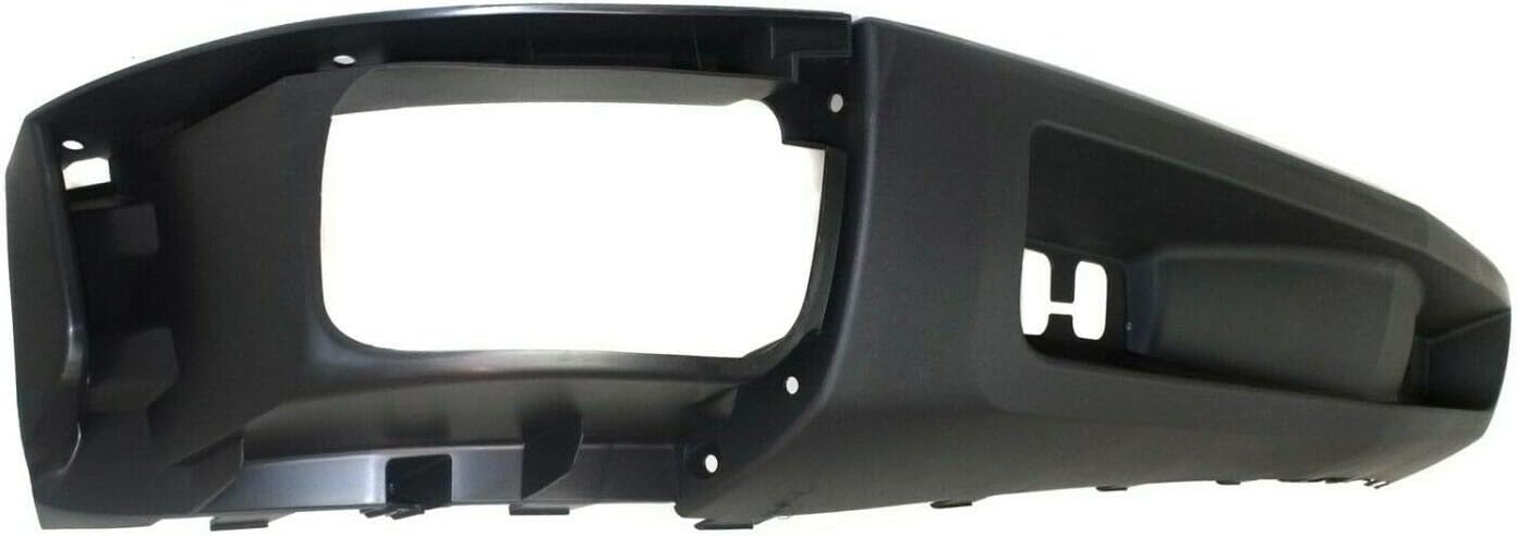 FITRITE AUTO PARTS Nueva cenefa inferior delantera para Chevrolet Silverado 1500 2007-2013, deflector de aire, negro texturizado, sin agujeros de