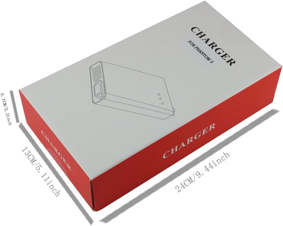 Tercel Cargador de batería para DJI Phantom 3 SE Standard Professional Advanced Drone y Phantom 3 ProAdv mando a distancia, múltiples concentradores