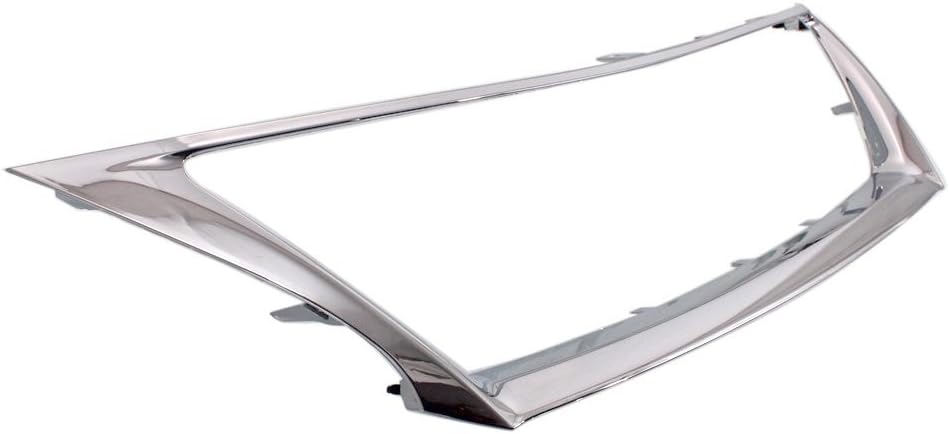 Evan Fischer Rejilla central compatible con Lexus IS250 2009-2010, compatible con IS350, cromo, LX1210105, 5311153190