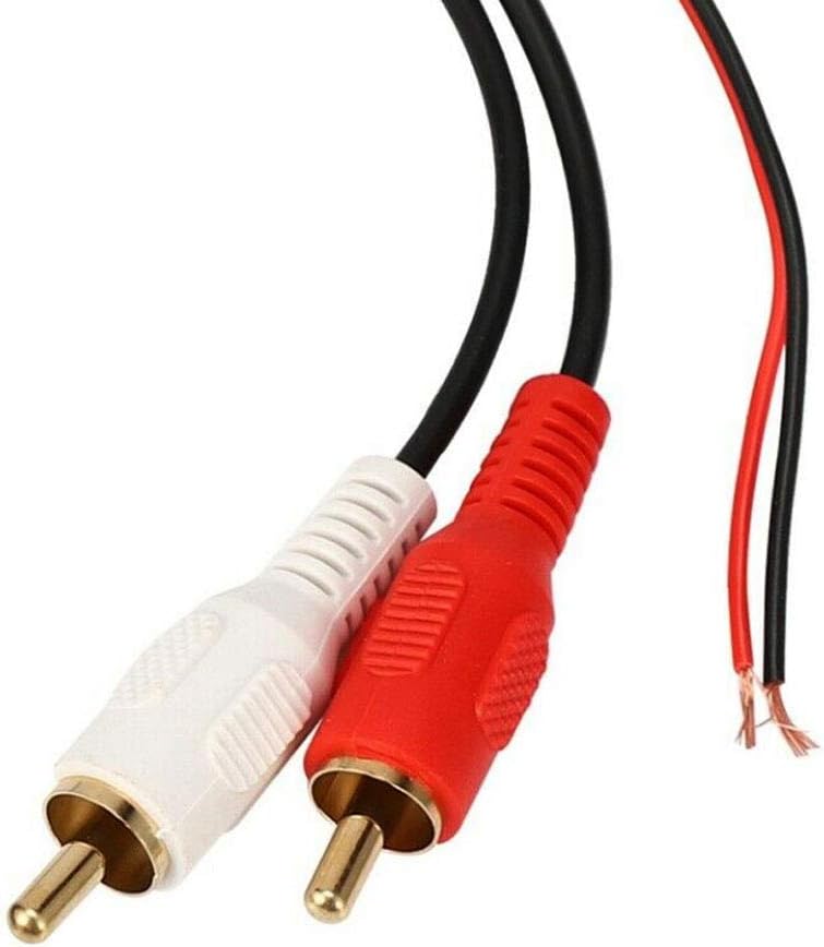 Wixine 1 unids coche universal inalámbrico Bluetooth módulo música adaptador RCA cable de audio auxiliar