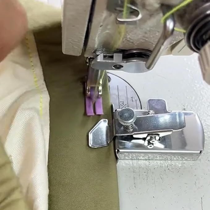 Guía de costura magnética multifunción, prensatelas para máquina de coser, pie de máquina de coser a presión, guía de hemmer, guía de dobladillo