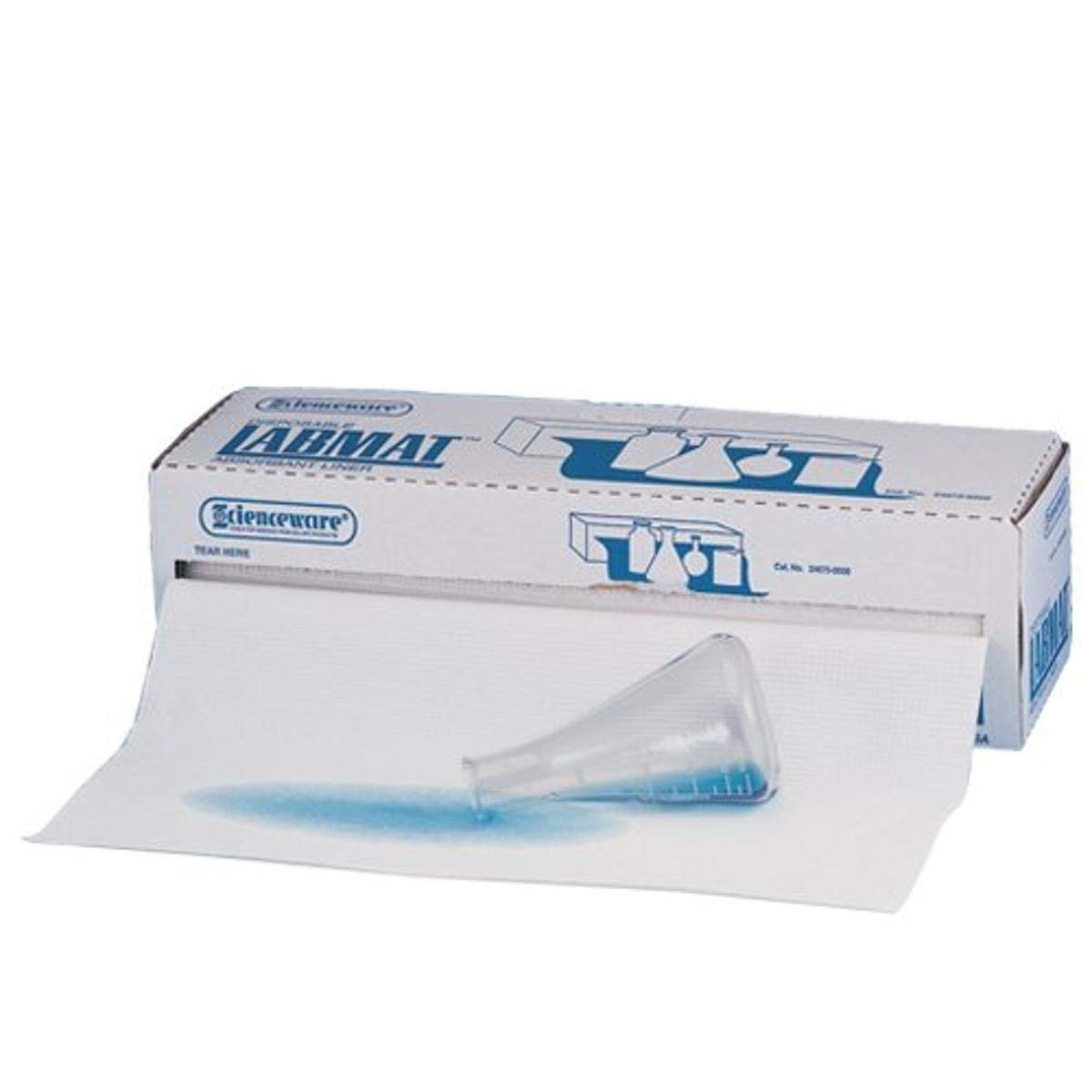 SP Bel-Art Forro de banco Labmat 50 pies, blanco (F24675-0000)