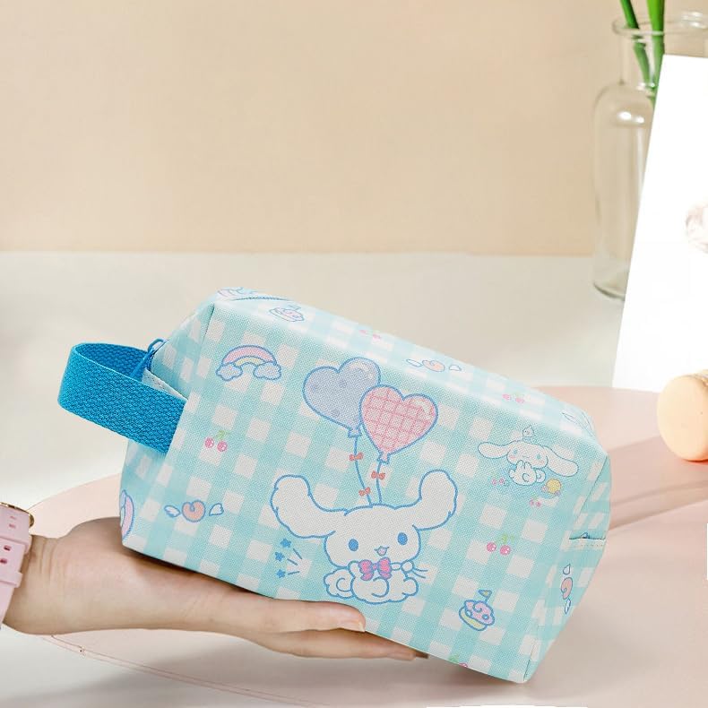 Bonita bolsa de aseo de viaje para mujeres y niñas, kit de Dopp colgante de gran capacidad, bolsa de cosméticos resistente al agua, bolsa de