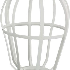 Leviton 12200-W Protector de repuesto para portalámparas de techo, blanco, 7 x 5 x 5 pulgadas Leviton 12200-W Protector de repuesto para portalámparas de techo, blanco, 7 x 5 x 5 pulgadas