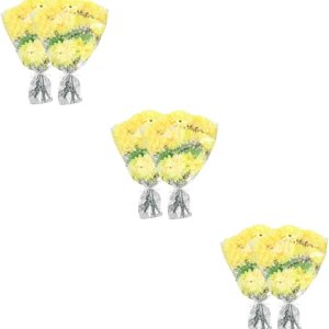 IMIKEYA 6 Pcs Cemetery Decorations for Grave Tombstone Flowers Trough Planters Outdoor Faux Chrysanthemum Flowers Tombstone Memorial Bouquet Silk IMIKEYA 6 Pcs Cemetery Decorations for Grave Tombstone Flowers Trough Planters Outdoor Faux Chrysanthemum Flowers Tombstone Memorial Bouquet Silk