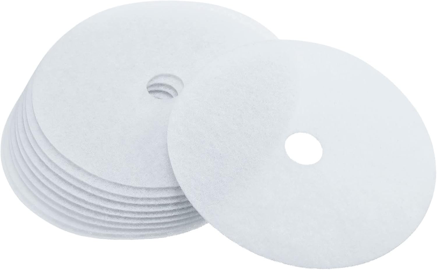 MECCANIXITY Filtro de escape universal para secadora de ropa, algodón, 9.252 x 1.299in, color blanco, para filtro de secadora de ropa, 10 unidades