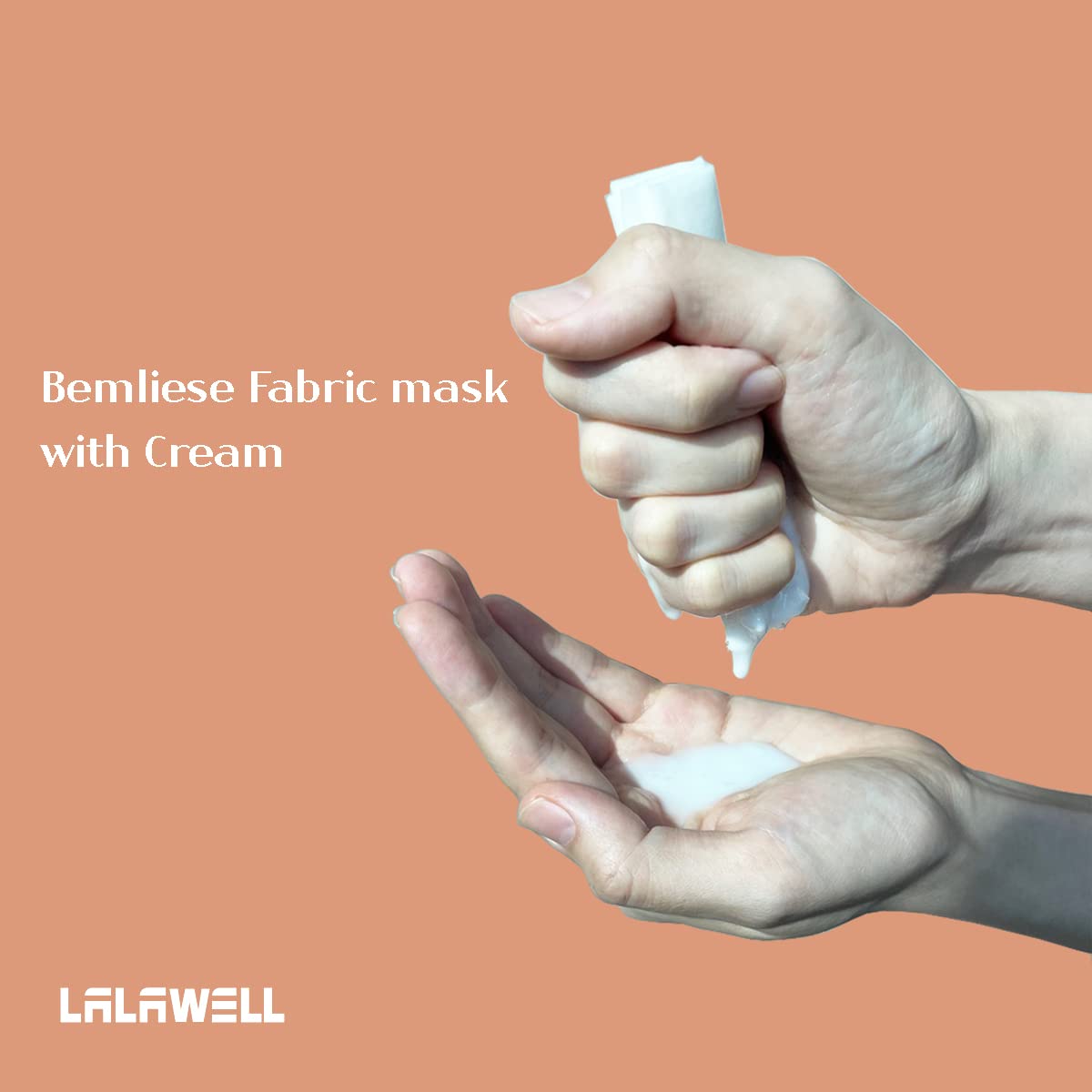 LALAWELL Mascarilla facial coreana  Máscara perfecta para el día a día, máscara de hoja de alta calidad, profundamente hidratante, iluminadora y