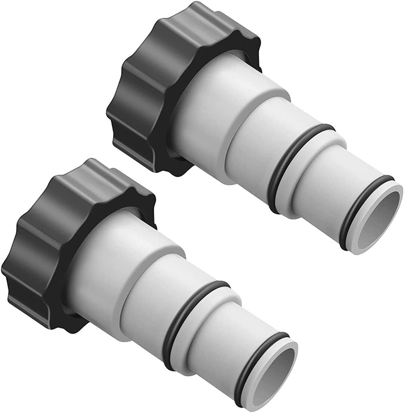 Adaptador de manguera de repuesto A con collar para bombas de conexión roscadas, adaptador de manguera tipo B de 1.25 pulgadas a válvula de émbolo,