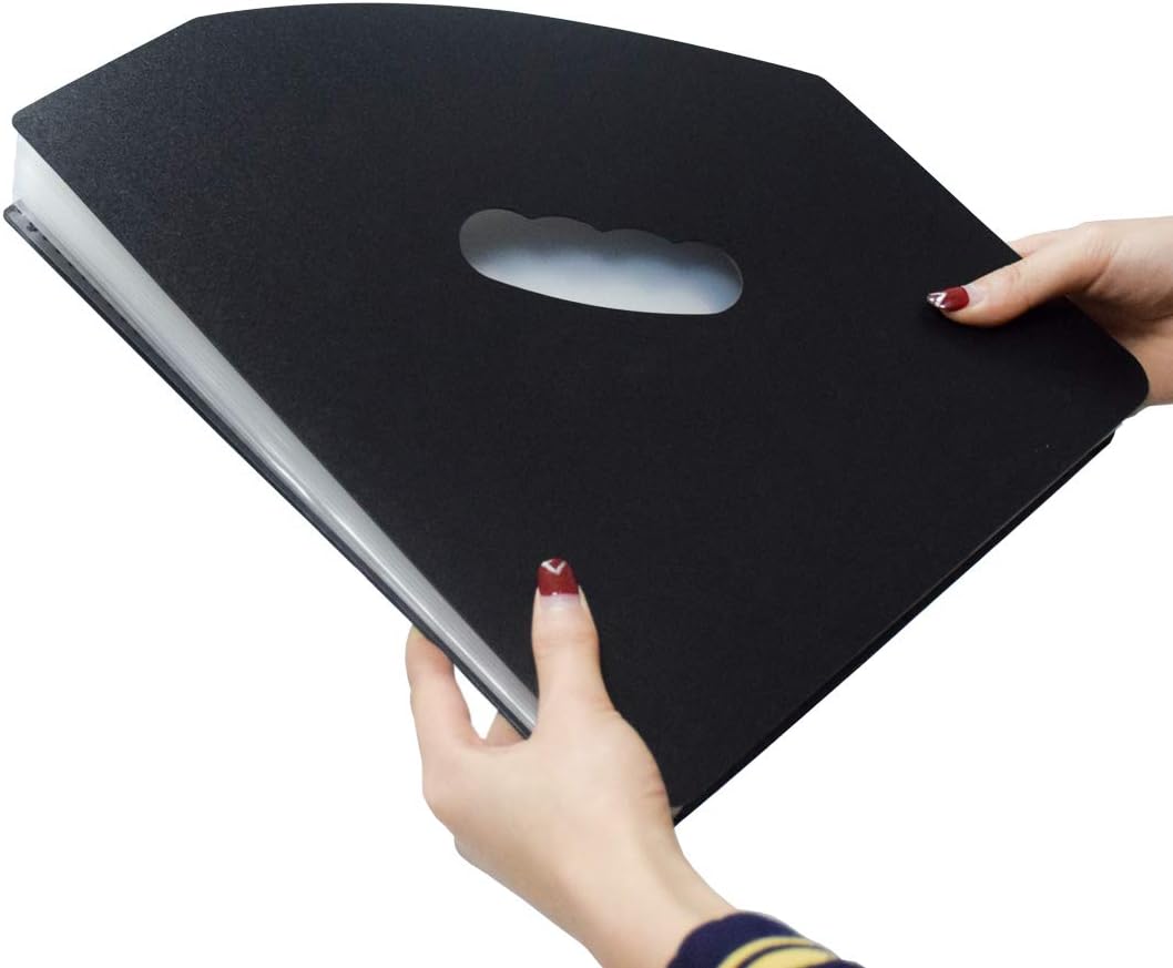 SAYEEC Archivador expandible con diseño de arco iris, tamaño A4, vertical, mini organizador de archivos, cesta de revista, escritorio, 13 bolsillos,