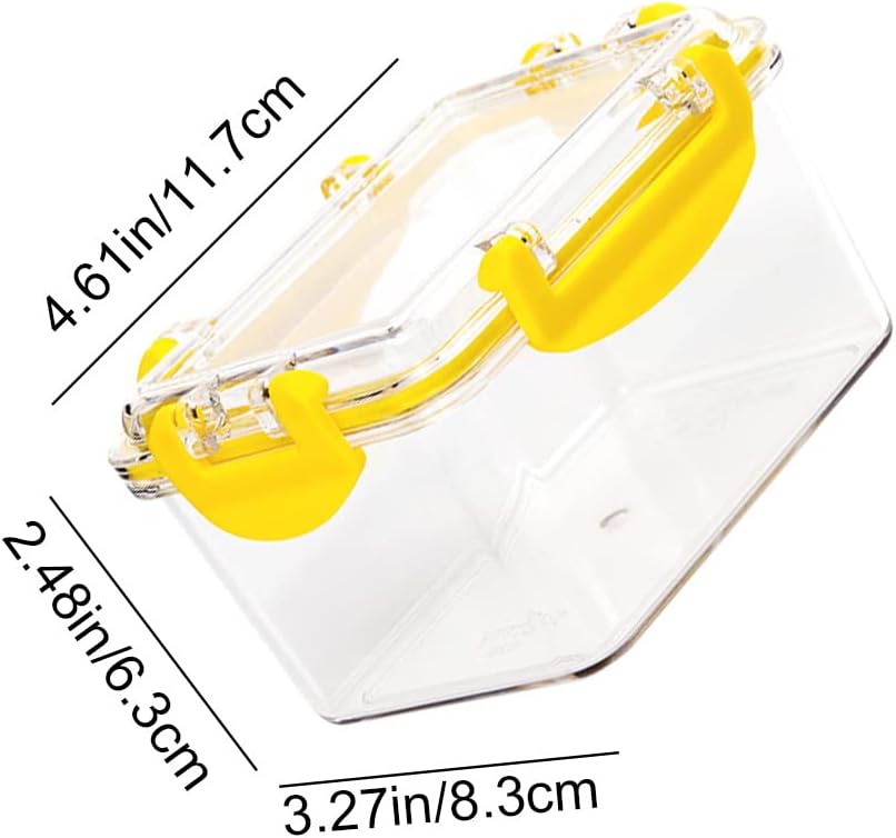 Contenedor de almacenamiento de alimentos, a prueba de fugas, caja de alimentos para refrigerador, con tapa, contenedor de preparación de alimentos