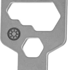 CLOSS – Llavero multiherramienta de titanio 8 en 1, abridor de botellas, destornillador y llave (plateado) CLOSS – Llavero multiherramienta de titanio 8 en 1, abridor de botellas, destornillador y llave (plateado)