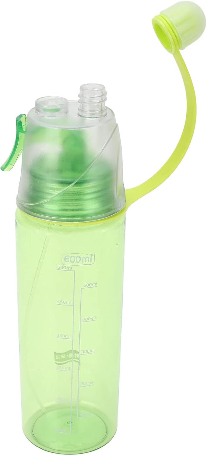 HEITIGN Botella de spray de agua, botella de bebida, botella de deportes, botella de agua, botella de agua de niebla, botella de spray de agua,