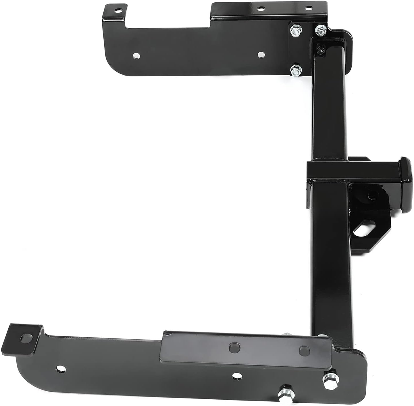 KUAFU Enganche de remolque clase 3 de 2 pulgadas compatible con Chevrolet Express 1996-2023 1500 2500 3500 GMC Savana 1500 2500 3500 receptor de