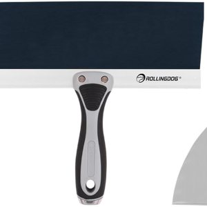 ROLLINGDOG Cuchillos de masilla El juego de cuchillos de masilla incluye cuchillo de espiga de 1 pulgada, 3 pulgadas y 5 pulgadas, raspador de ROLLINGDOG Cuchillos de masilla El juego de cuchillos de masilla incluye cuchillo de espiga de 1 pulgada, 3 pulgadas y 5 pulgadas, raspador de