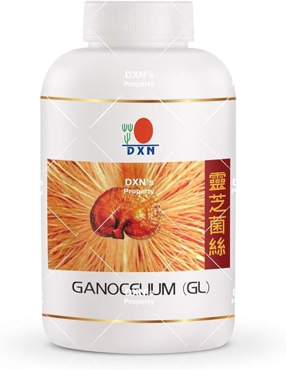 DXN Ganocelium GL-360 Ganoderma 360 Cápsulas (2 Botellas)