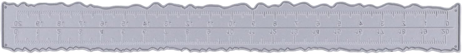 TOPINCN 3 unids Deckle Edge Ruler Paper Tearing Ruler Craft Ruler Paper Ripper Tool Deckled Edge Cortador de papel Herramienta ligera para hacer