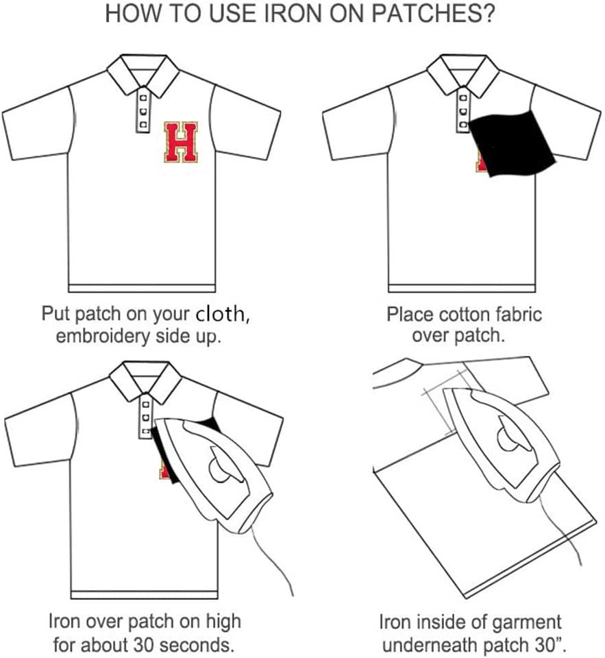 Parches de letras termo-adhesivas de felpilla para chaquetas, parches de letras universitarias con brillantina para planchar en la letra azul A