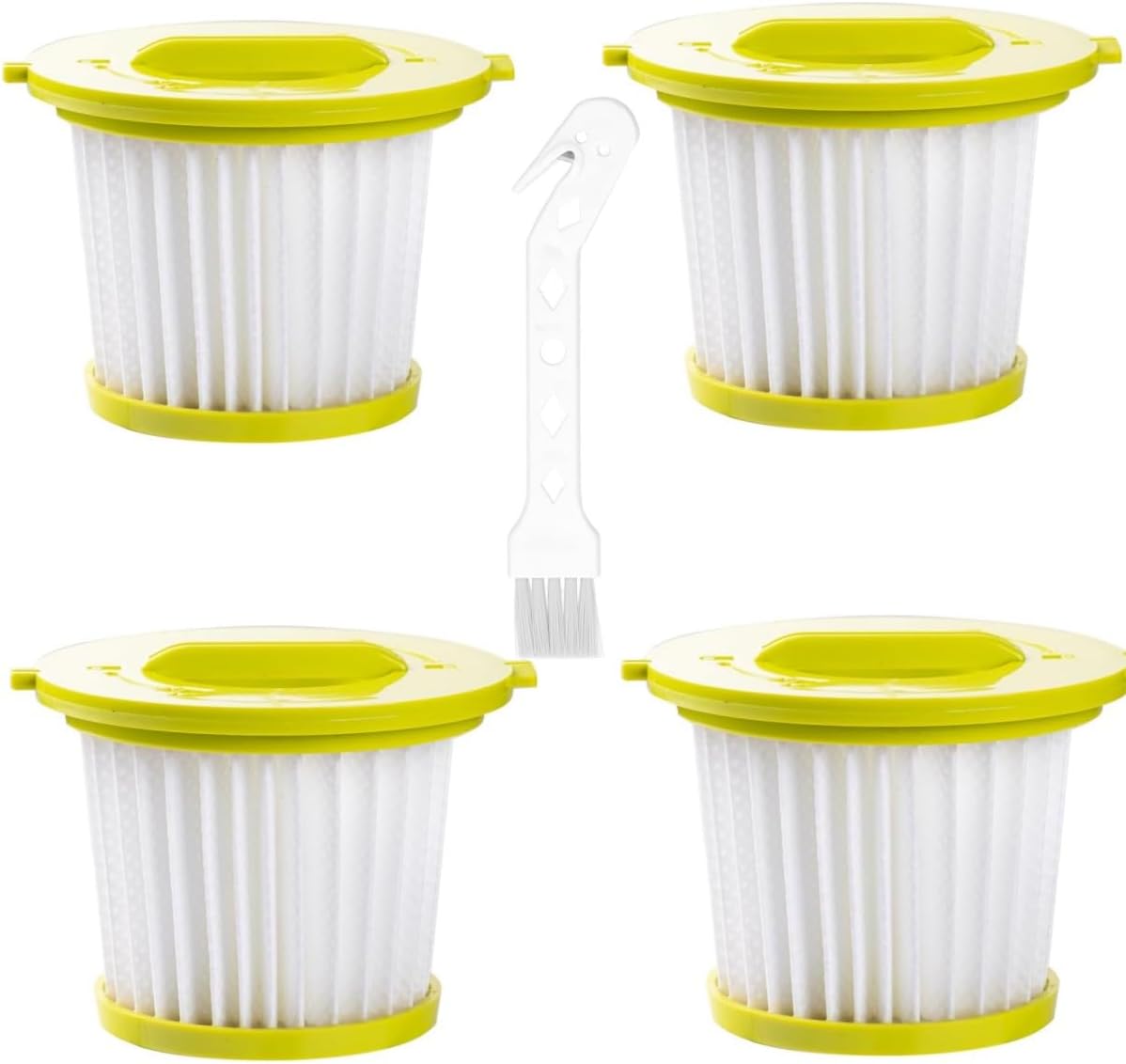 Filtro Hepa compatible con Ryobi PCL700 PCL704 CL705 (incluyendo PLC704K, PLC705K, PLC705B) 18V ONE+ PERFORMANCE – Juego de filtros reutilizables al