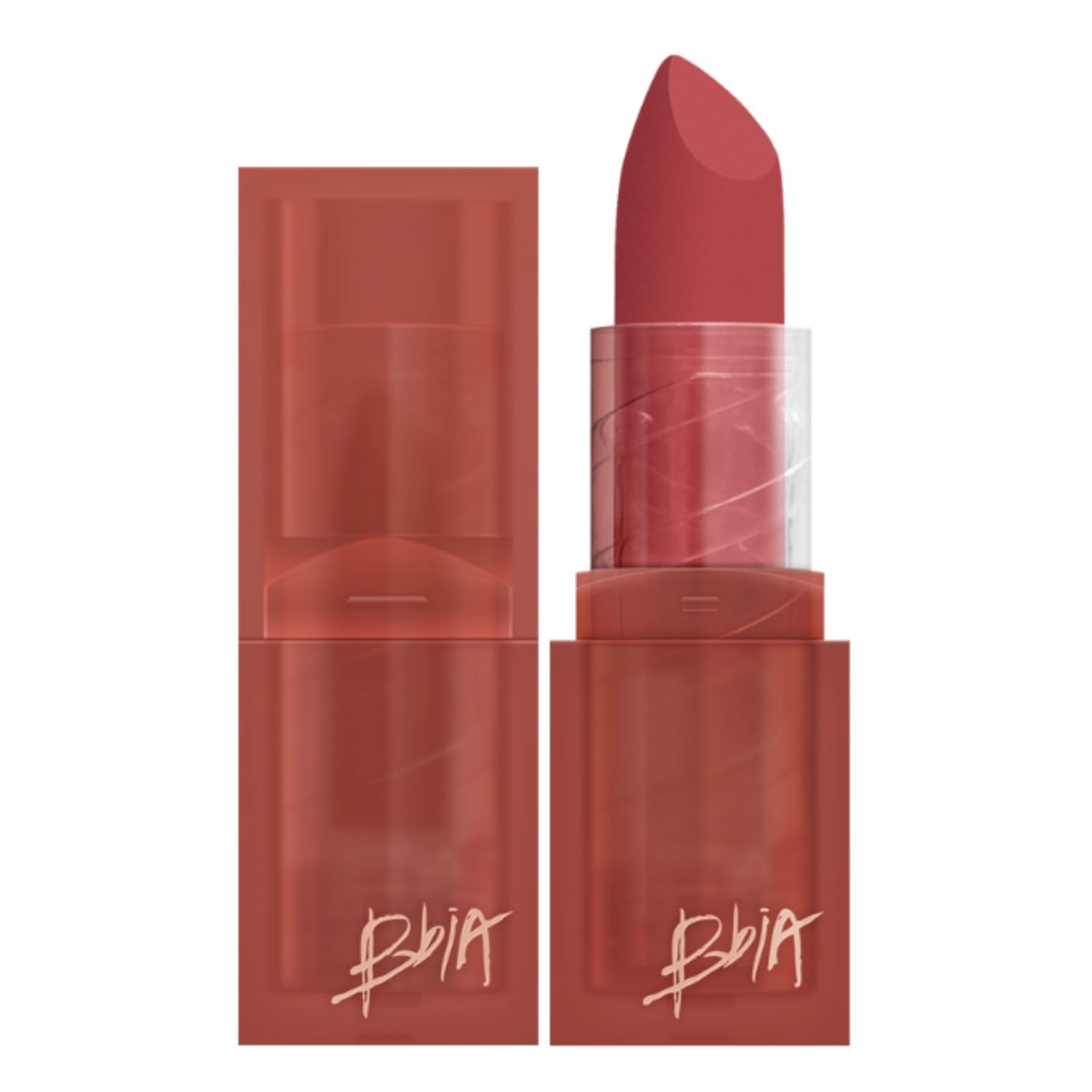 BBIA Last Powder Lipstick Series1 – Lápiz labial mate en polvo, cobertura completa, acabado mate que no se seca, textura de terciopelo sin peso,