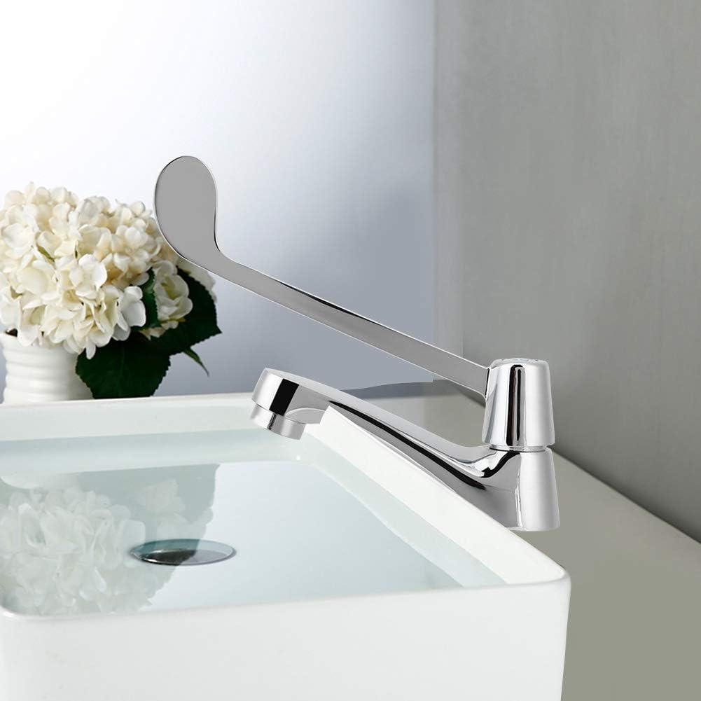 Sink Wate ap, Handle Single Cold Type Water Faucet, G12 Single Hole Single Handle Lavatory Basin Bath Sink Vanity Faucet, Basin Single Cold Faucet,
