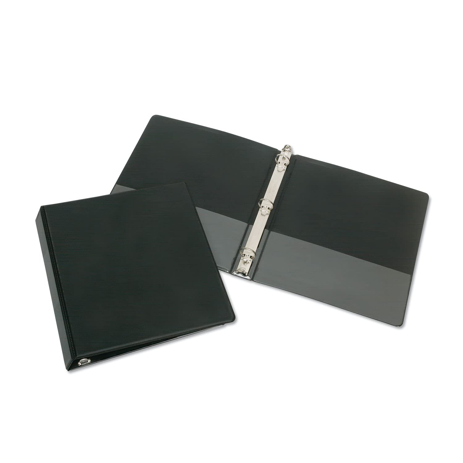 AbilityOne – Carpeta de anillo redondo – Capacidad de 3 pulgadas, negro 7510-01-278-4129