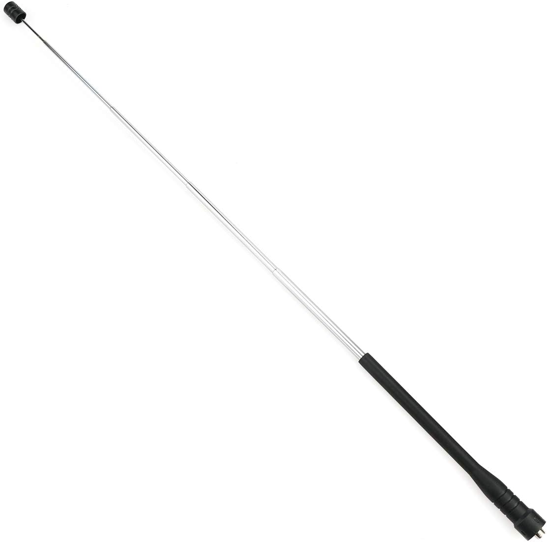Retevis Antena Walkie Talkie, SMA-F de doble banda UHF VHF 144430MHz antena retráctil compatible con radio bidireccional BaoFeng UV-5R BF-888S RT29