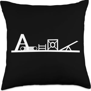 Awesome Agility Dog Accessories Dog Sport Obstacles Fun Agility Competitor Pet Gift Throw Pillow, 18×18, Multicolor Awesome Agility Dog Accessories Dog Sport Obstacles Fun Agility Competitor Pet Gift Throw Pillow, 18×18, Multicolor