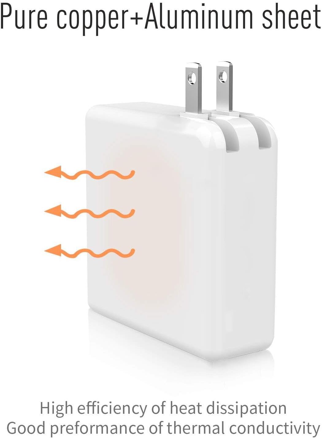 Cargador Mac Book Pro  Reemplazo de punta L de 60 W para adaptador de corriente alterna, compatible con adaptador para Mac Book Pro de 13 pulgadas