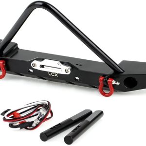 Racing 110th RC Crawler Car Metal Parachoques delantero para TRX4 Axial SCX10 II 90046 SCX10 Racing 110th RC Crawler Car Metal Parachoques delantero para TRX4 Axial SCX10 II 90046 SCX10