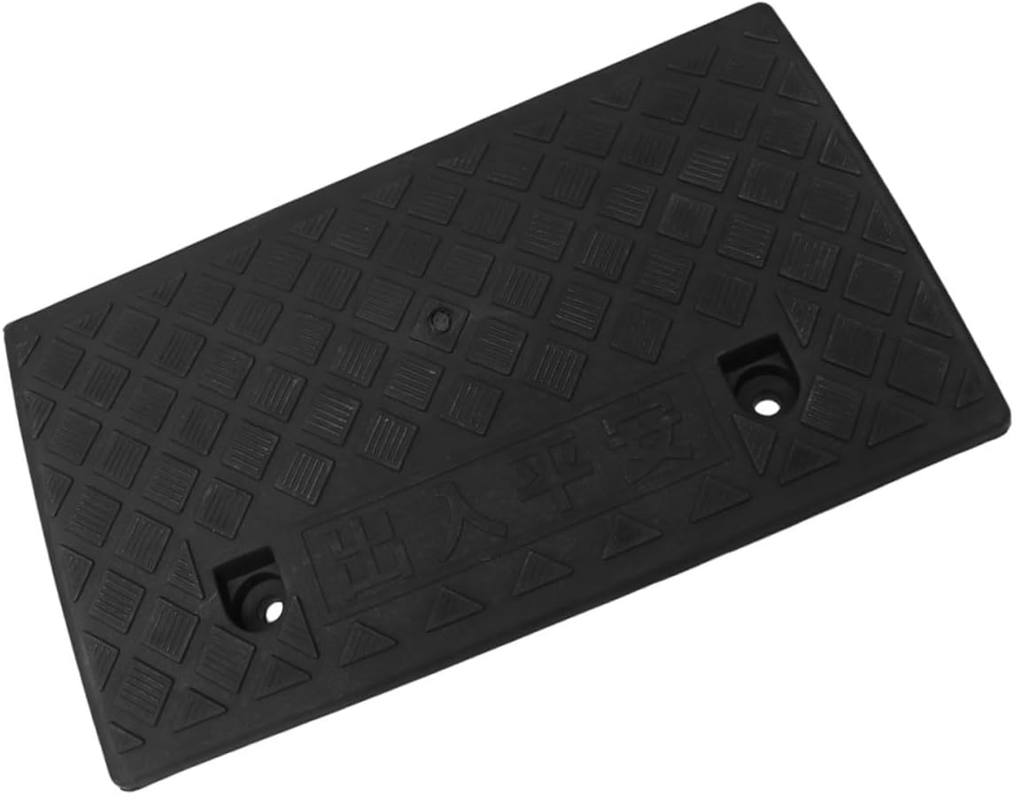 Almohadilla triangular de goma Rampa de umbral de vehículo Rampa de carga Rampa de bordillo de vehículo Rampa de pendiente Rampa de plástico para