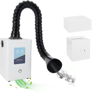 El extractor del humo de la soldadura FC2001 se diseña para el h de escritorio que suelda el filtro integrado de poco ruido fuerte de la succión El extractor del humo de la soldadura FC2001 se diseña para el h de escritorio que suelda el filtro integrado de poco ruido fuerte de la succión