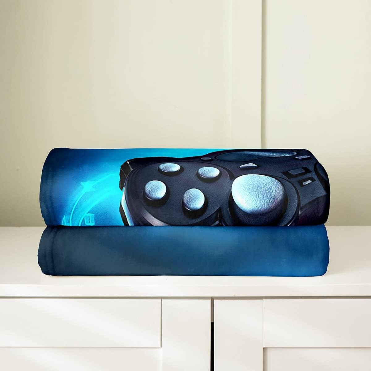 Manta de forro polar para juegos para cama, sofá, sofá, manta mullida de franela con estampado de videojuegos para todas las estaciones, manta de