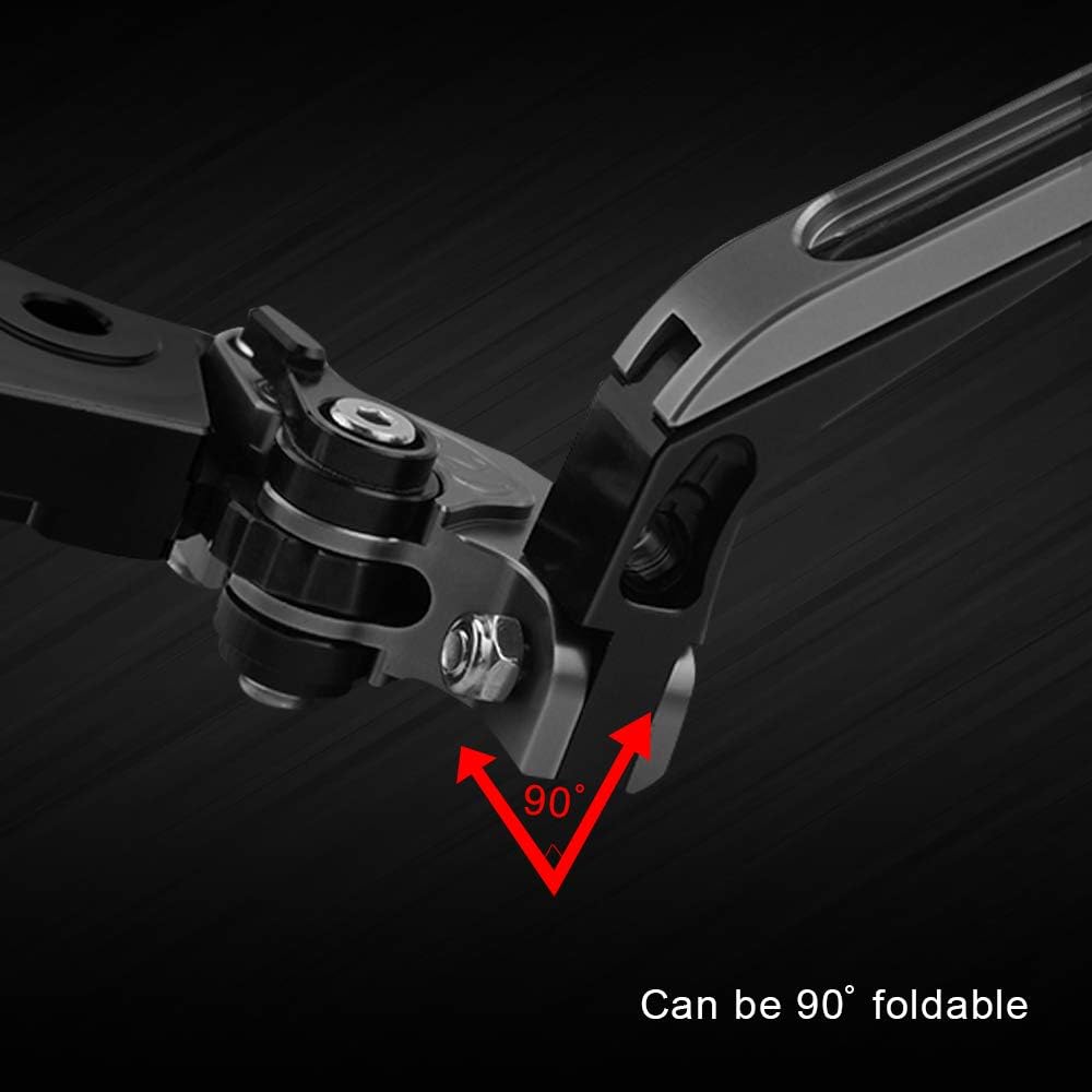 Palancas de embrague de freno extensibles plegables ajustables CNC para SUZUKI GSX-R 600 1997-2003 GSX-R 750 1996-2003 GSX-R 1000 2001-2004