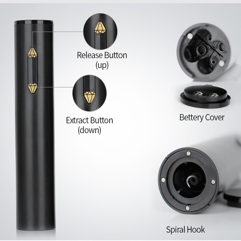 Abridor de vino eléctrico, abrebotellas de vino Sulypo abrebotellas de vino, abridor de corcho de vino, abridor de botellas de sacacorchos,
