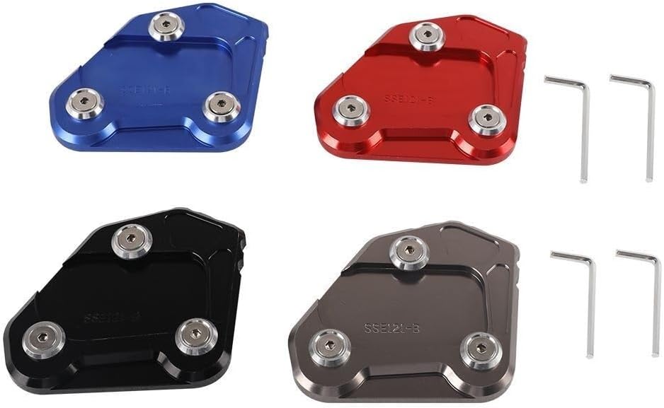 Motorcycle Side Bracket Motorcycle Kickstand Side Stand Enlarge Extension Pad for B&M&W F750 GS F 750 850 GS F850 GS Adventure F850GS F750GS