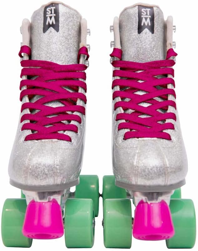 STMAX PRO – Patines para mujer, con marco de aluminio, con 4 ruedas de carbono, cuatro ruedas, para adultos, zapatos de patinaje para mujer, estilo