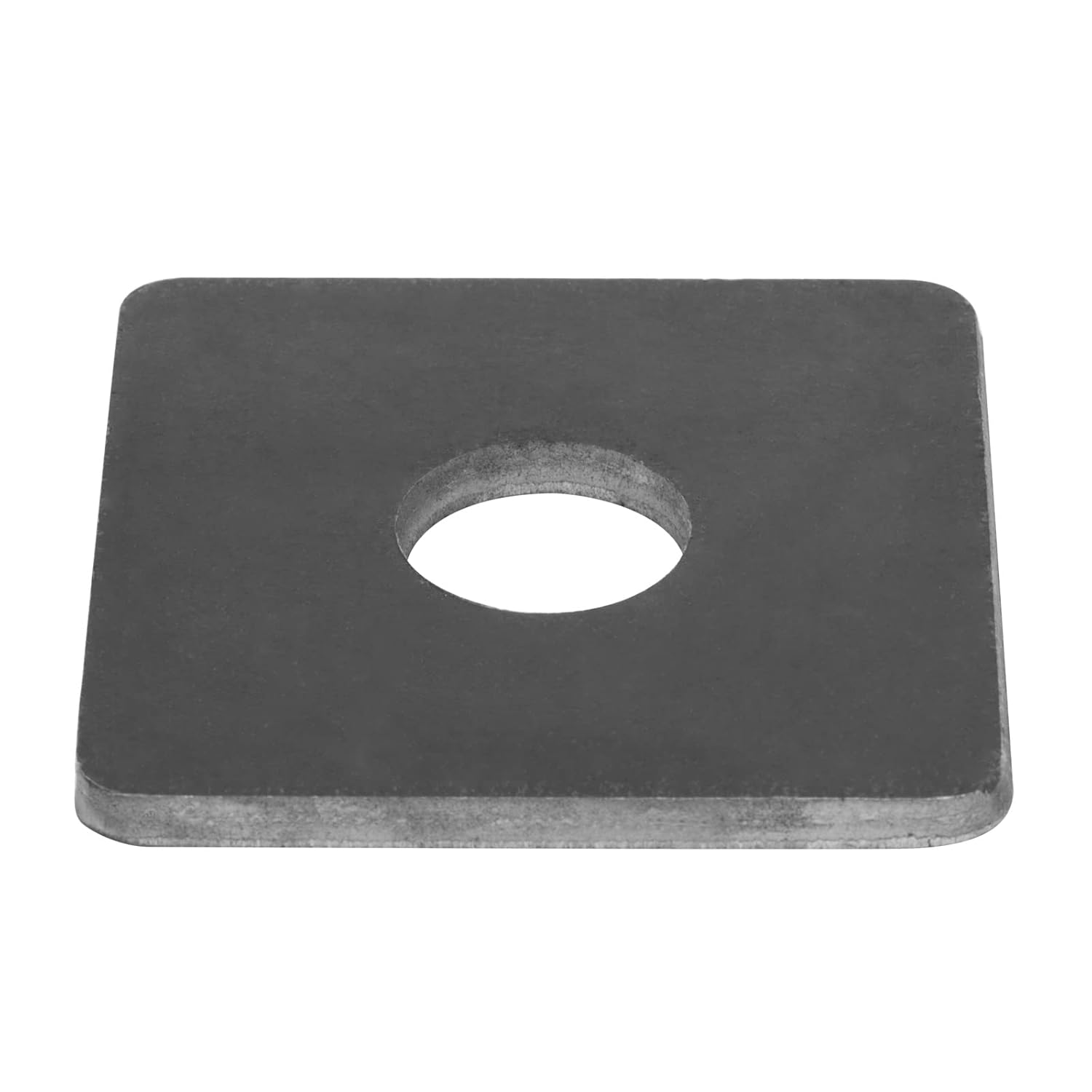 8 placas de arandela cuadradas de 2-38 pulgadas x 2-38 pulgadas, arandela de placa de rodamiento de acero al carbono, apta para pernos de 916
