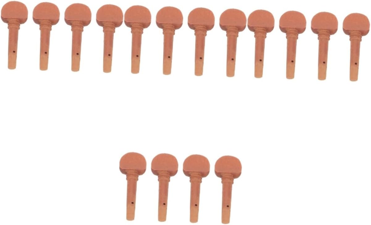 ERINGOGO 16 piezas de afinadores de violín Accesorios de violín Clavijas de afinación de violín Piezas de violín Accesorios mecánicos Suministros de