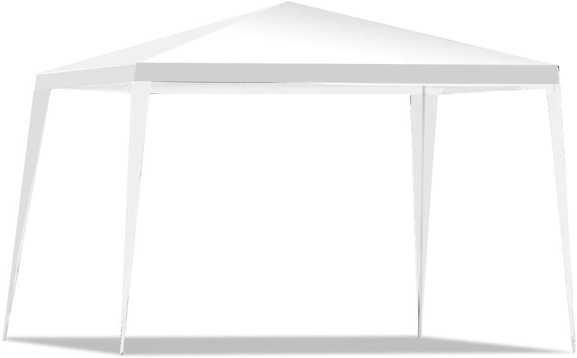 Tangkula Tienda de campaña para exteriores de 10 x 10 pies, tienda de campaña portátil para bodas, tiendas de eventos exteriores para fiestas,