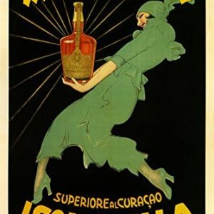 16 x 20 pulgadas moda dama mandarinetto isolabella licor Italia Italia bebida italiana Vintage Poster Repro en papel mate 16 x 20 pulgadas moda dama mandarinetto isolabella licor Italia Italia bebida italiana Vintage Poster Repro en papel mate