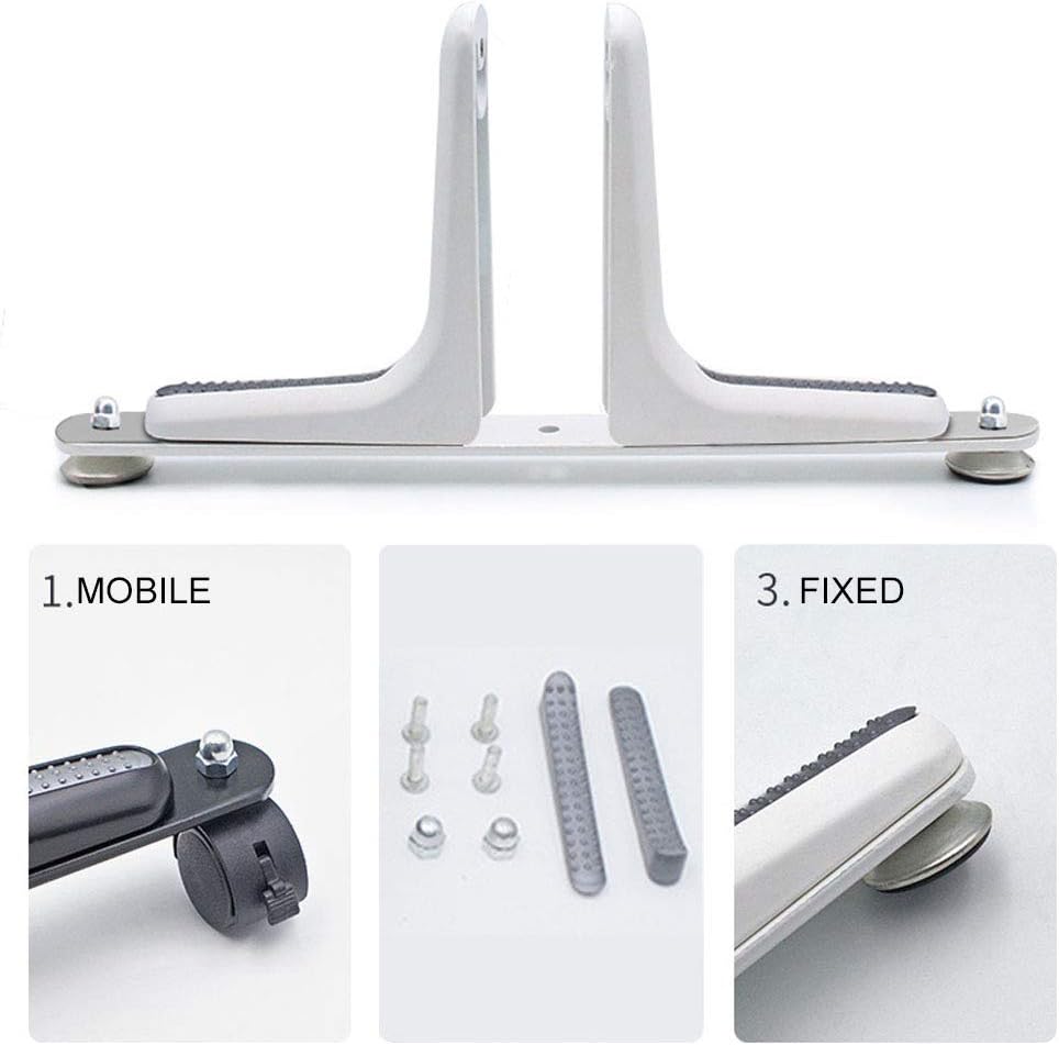 Soporte para pantalla de privacidad, soporte para pies, aleación de aluminio, moderno, estable, divisor de habitación, soporte de pantalla de