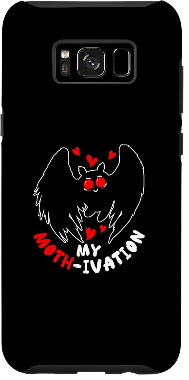 Galaxy S8+ Mothman Cryptid Cryptozoology My Moth-ivation Case