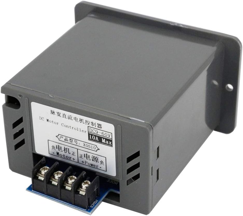 Controlador de motor de CC X0540 40A 12V24V36V48V Control de velocidad del motor PWM Interruptor de velocidad variable