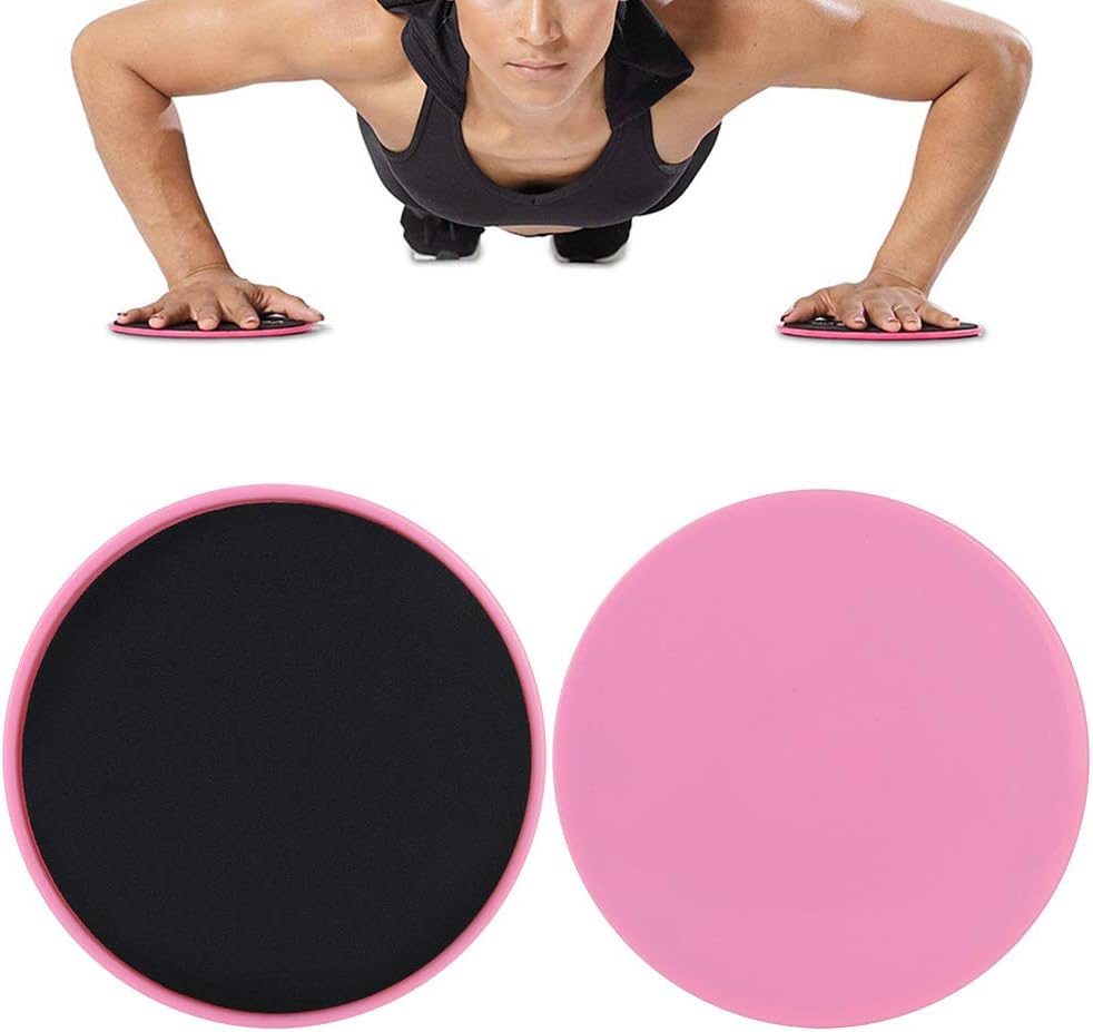 Fydun 2PCS Ejercicio Deslizante Disco Deslizante FitnessCore Slider Deporte Entrenamiento de Cuerpo Completo () Deportes Recreativos