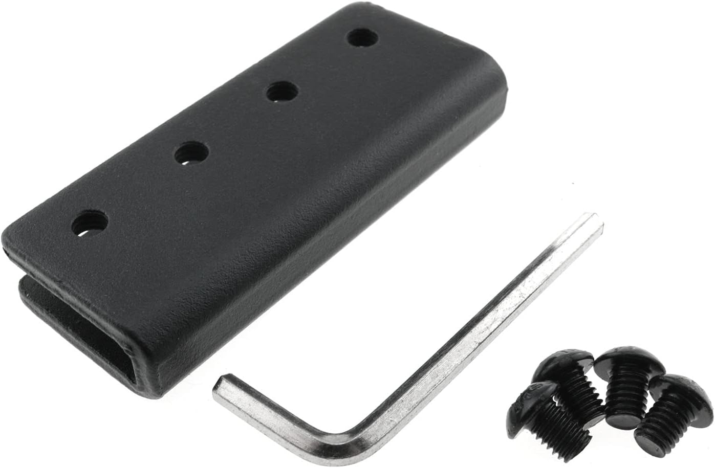 Bi Parting – Conector de hardware para puerta corrediza de granero para pista plana de 1 916 pulgadas, adaptador de riel de hardware para puerta