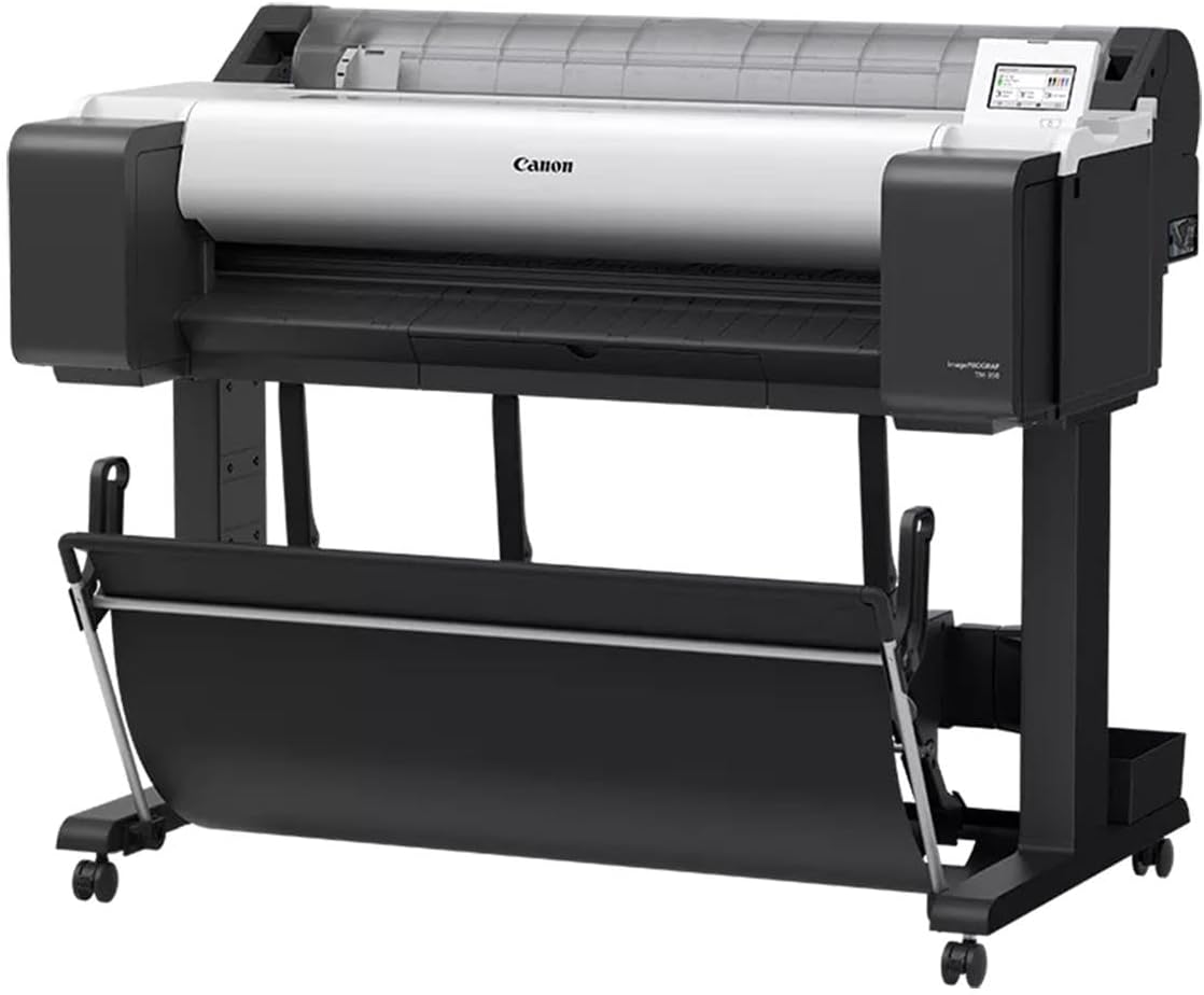 CES Imaging Canon imagePROGRAF TM-350 Impresora de inyección de tinta a color de 36 pulgadas con papel Bond de 36 pulgadas